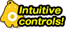 Intuitive controls!