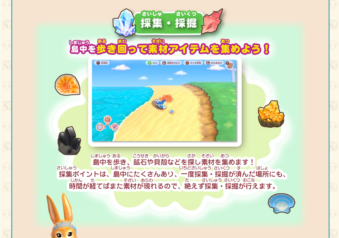 できるとこ｜Nintendo Switch『プリティ・プリンセス マジカルガーデン