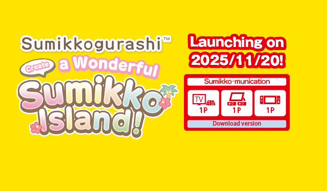 Nintendo Switch Sumikkogurashi Create a Wonderful Sumikko Island!