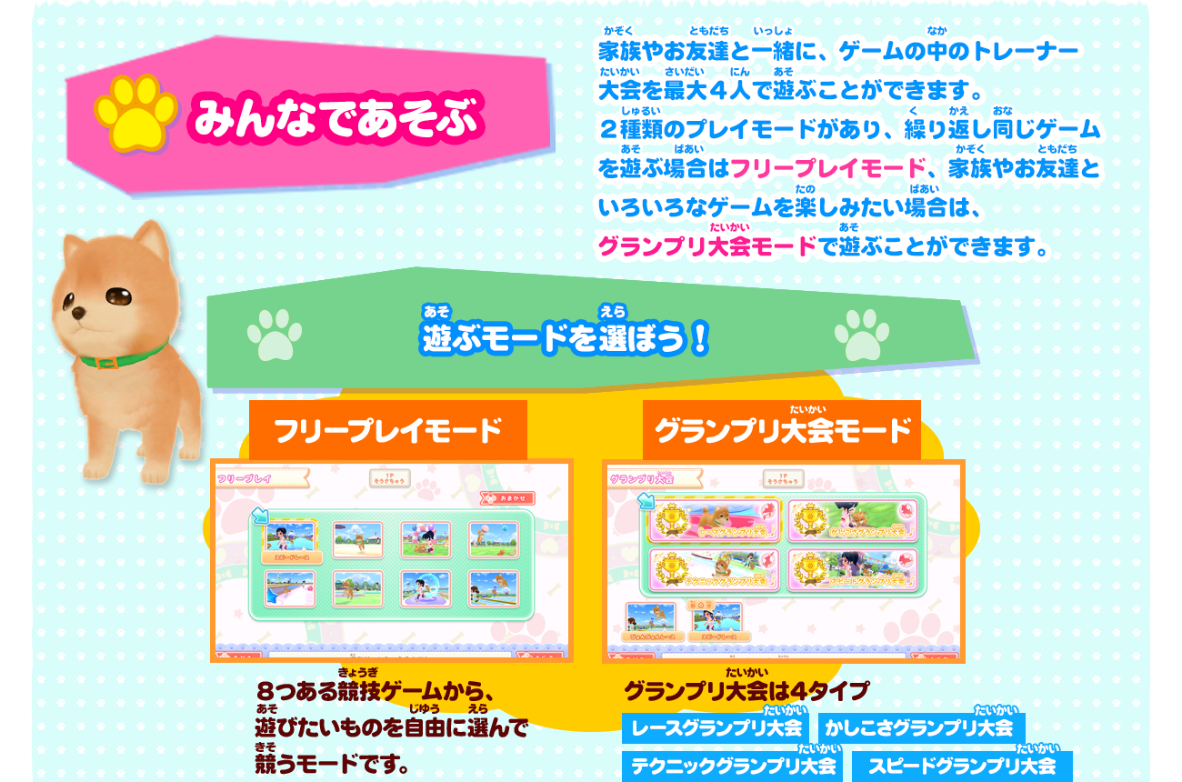 Nintendo Switch わんことあそぼ！ めざせドックトレーナー！